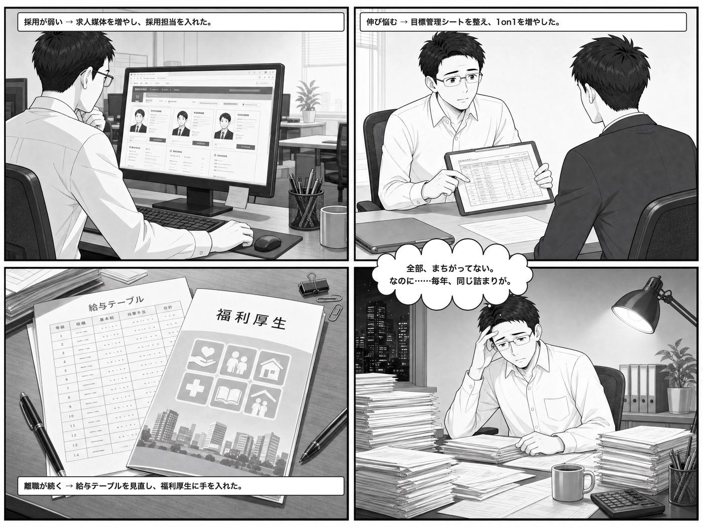 引力経営 マンガ 18ページ目