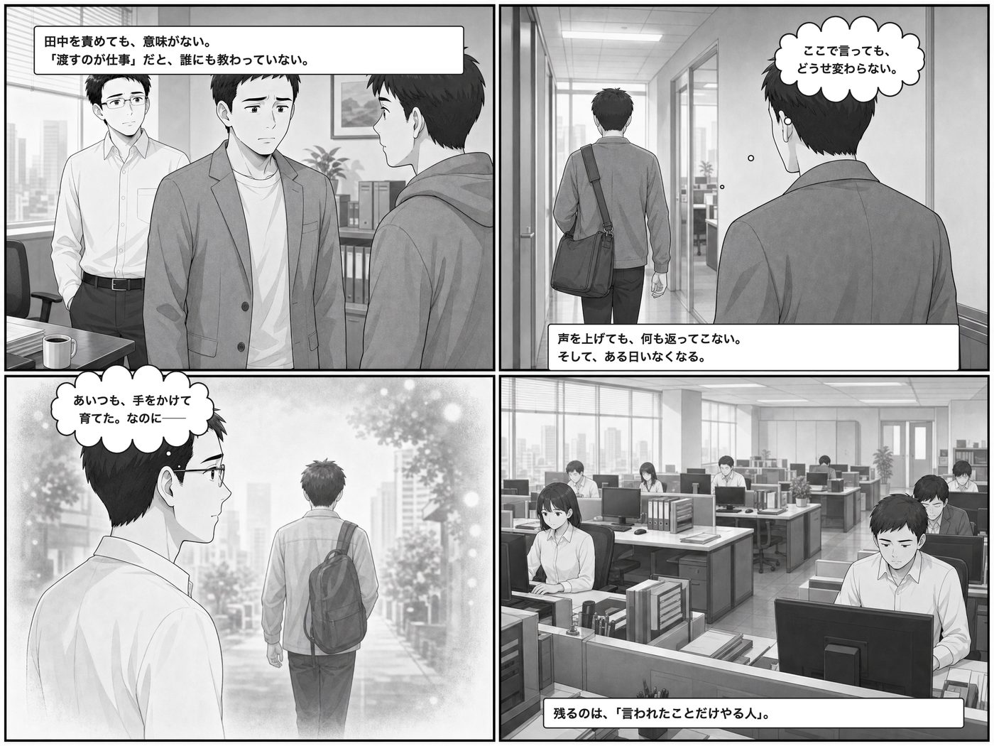 引力経営 マンガ 34ページ目